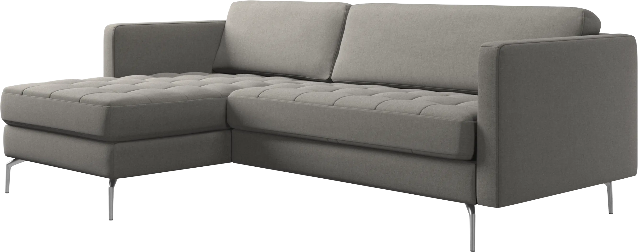 Osaka sofa with resting unit, tufted seat | sofa | Osaka | Anders